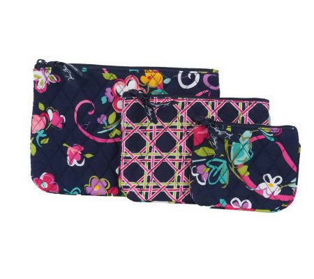 Vera Bradley Signature Print Cosmetic Trio - A227942