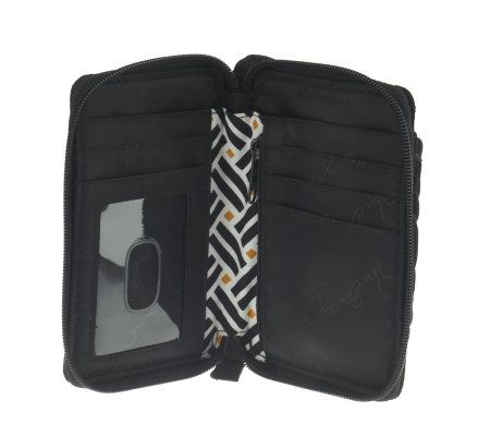 Vera Bradley Microfiber Carry It All Wristlet