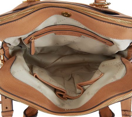 Aimee Kestenberg Pebble Leather Dakota Satchel