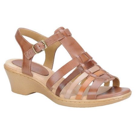 Softspots Heidi Huarache Wedge Sandals - A327542