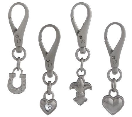 Judith Ripka Set of 4 Handbag Charms - A216343