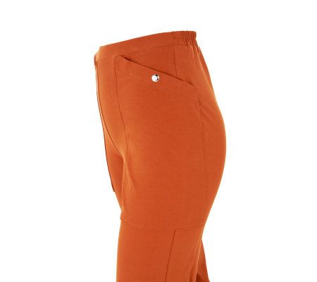 Women with Control Petite Pull-on Utility Pants