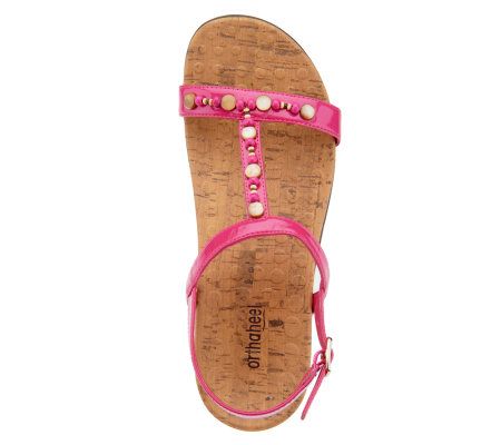 Orthaheel Bali Orthotic Beaded Sandals