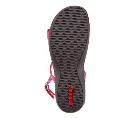 Orthaheel Bali Orthotic Beaded Sandals