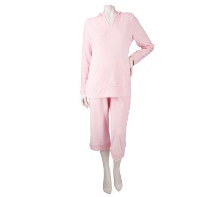 Sport Savvy Crochet Trim Knit Terry 4-piece Wardrober