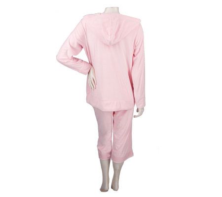 Sport Savvy Crochet Trim Knit Terry 4-piece Wardrober