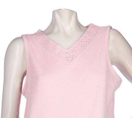 Sport Savvy Crochet Trim Knit Terry 4-piece Wardrober