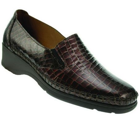 Spring Step Gianna Wedge Heel Loafers - A163744