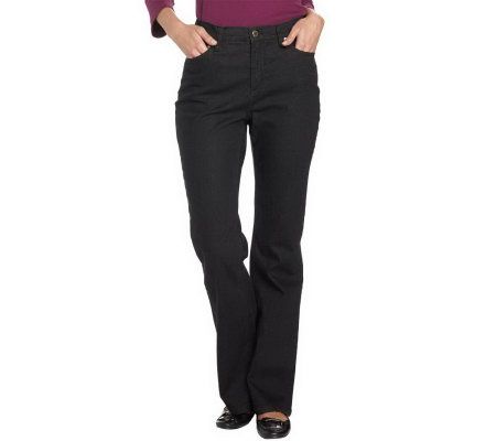 Liz Claiborne New York Hepburn Petite Boot-Cut Stretch Jeans - A204044