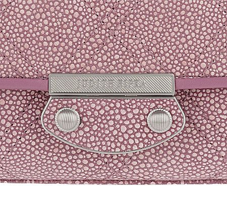 Judith Ripka MercerQuilted Stingray Embossed Shoulder Bag