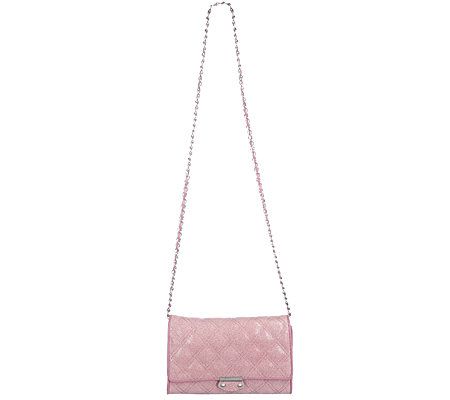 Judith Ripka MercerQuilted Stingray Embossed Shoulder Bag