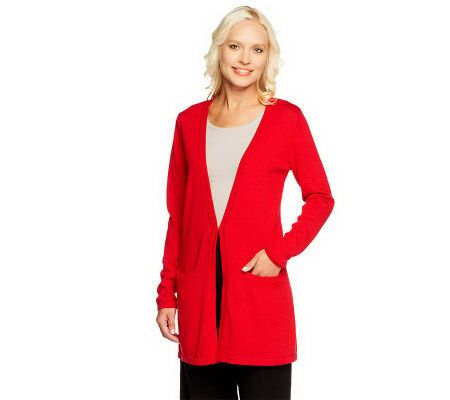 Joan Rivers The Perfect Long Sleeve Cardigan - A218744