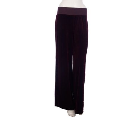 Velvet Deluxe Pull-on Pants by VT Luxe - A218944