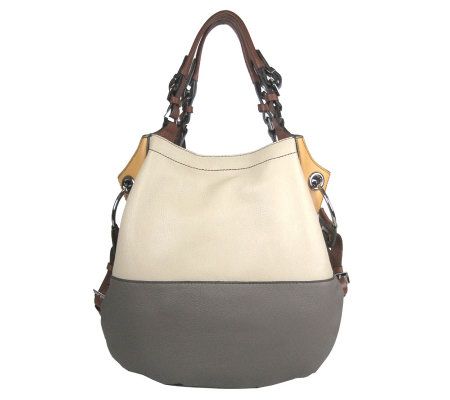 orYANY Pebble Leather Sydney Large Hobo Bag