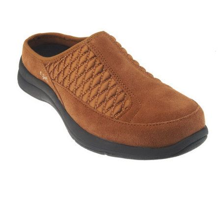 Ryka Slip-on Sateen Quilted Clogs - A227544