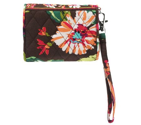 Vera Bradley Signature Print Super Smart Wristlet