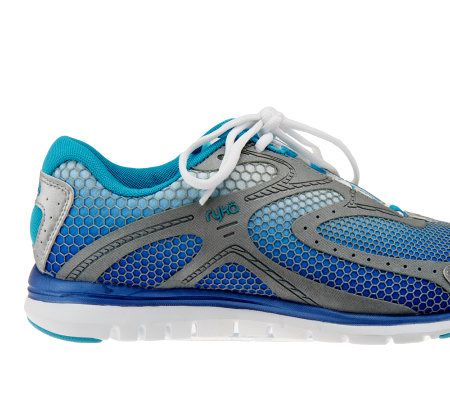 Ryka Equation Running Sneakers with Mesh Detail