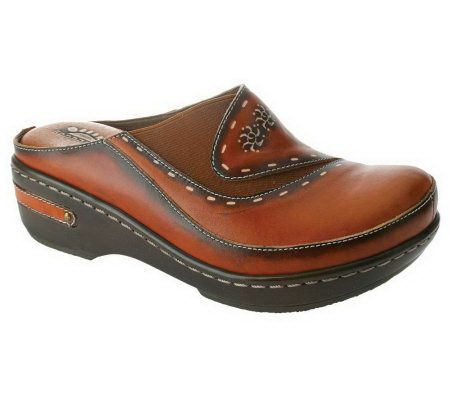 Spring Step Chino Mules - A318544