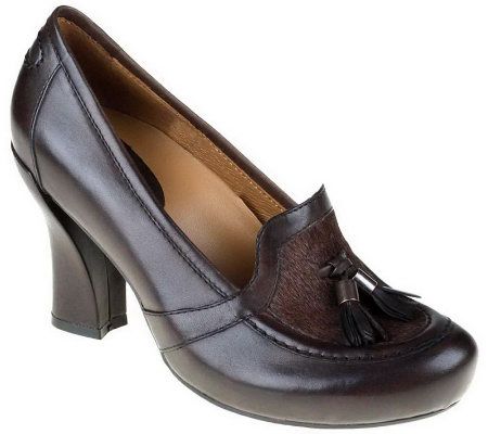 Earthies Carenna Leather Tassel Pumps - A325944