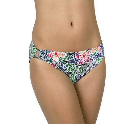 Simply Sole Key West Mosaic Ring Swimsuit Brief - A327244