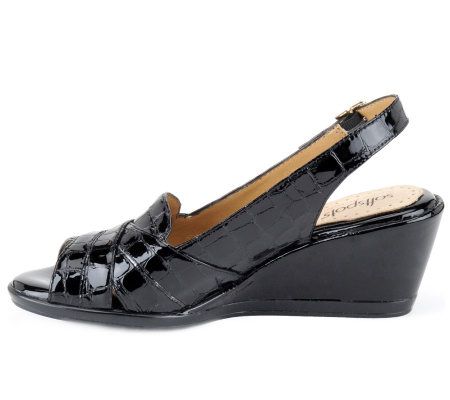 Softspots Linette Slingback Wedge Sandals