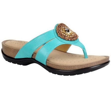 Softspots Celene Thong Sandals - A328344