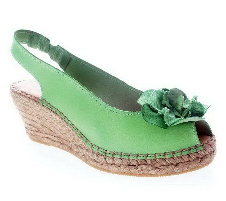 Azuras Flashback Peep-Toe Espadrille Sandals - A328744