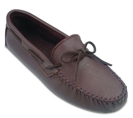 Minnetonka Mens Moosehide Driving Mocs - A208745