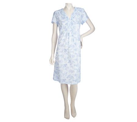 Carole Hochman Kellys Toile 100Cotton Jersey 42 Gown - A212445
