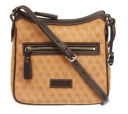 Dooney & Bourke Signature Crossbody Bag with Adjustable Strap - A220345