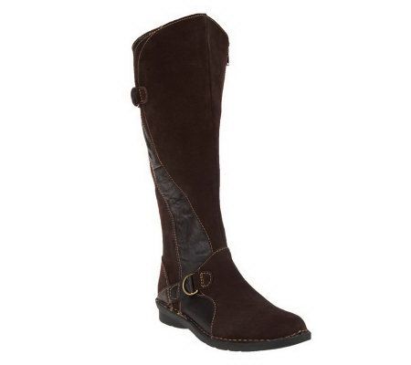 Clarks Bendables Nikki Midtown Tall Shaft Suede Boots - A226745