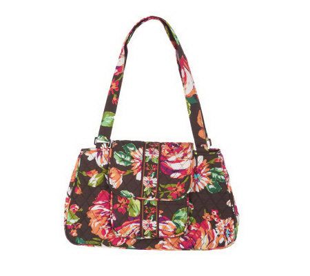 Vera Bradley Signature Print Edie Satchel - A227945