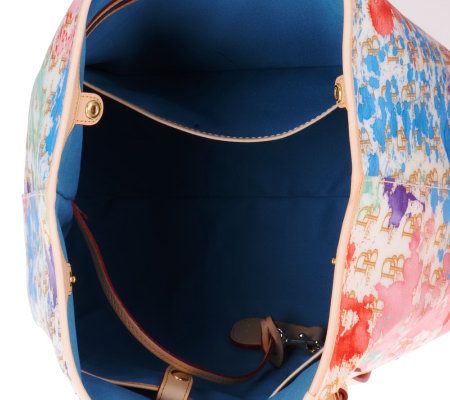 Dooney & Bourke Coated Cotton DB75 Splash Tote