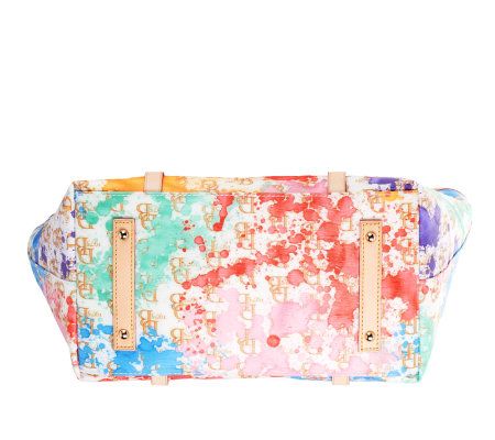 Dooney & Bourke Coated Cotton DB75 Splash Tote