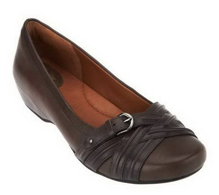 Clarks Artisan Concert Music Leather Flats - A226746