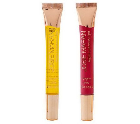 Josie Maran Argan Oil High Shine Lip Quench Gloss Duo - A229446