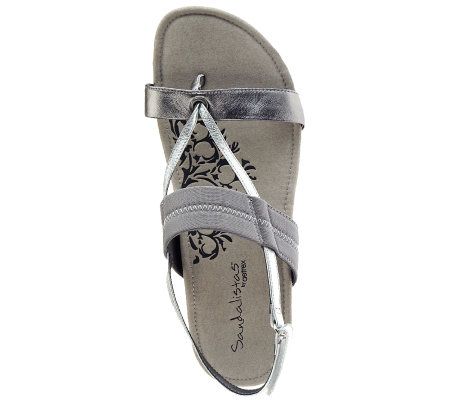 Aetrex Sandalista Maya Sandals with Adjustable Backstrap