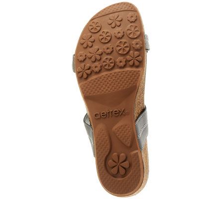 Aetrex Sandalista Maya Sandals with Adjustable Backstrap
