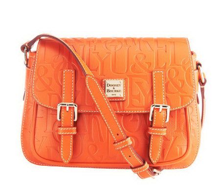 Dooney & Bourke Retro Embossed Leather Small Safari Crossbody - A231446
