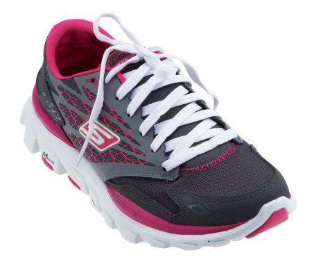 Skechers GOrun Ride Lace-Up Lightweight Mesh Sneakers - A232446
