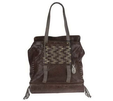 Muxo by Camila Alves Leather North South Tote - A222547