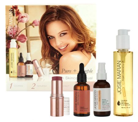 Josie Maran Pure & Simple 4-piece Argan Skincare Ritual - A223647