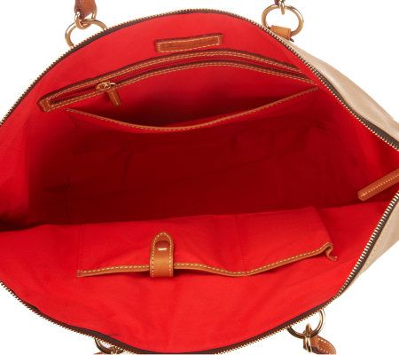 Dooney & Bourke Leather O-Ring Shopper