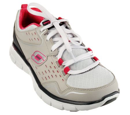 Skechers Sport Lace-up Sneakers with Memory Foam - A232447