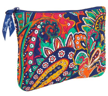 Vera Bradley Signature Print Travel Bag and Slim Cosmetic Case