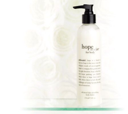 philosophy hope in a jar advanced skin smoothing body
