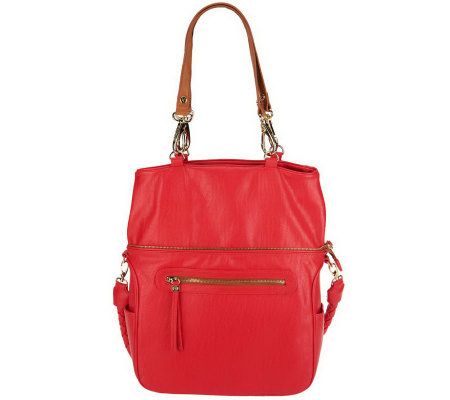 UnderCover Maureen Convertible Hobo with Braided Handle - A225148