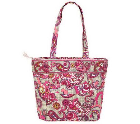 Vera Bradley Signature Print Three-O Tote