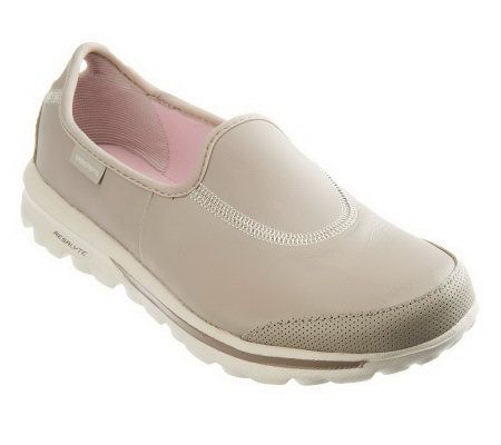 Skechers GOwalk Undercover Leather Slip-on Shoes - A232448
