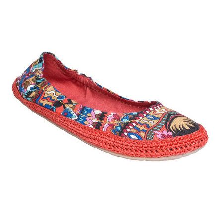 Sakroots Artist Circle Ballet Flats - A323948
